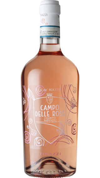 Bottle of Tinazzi Campo delle Rose Bardolino Chiaretto 2022 wine 750 ml