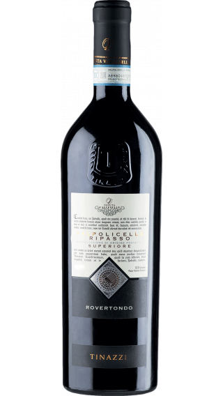 Bottle of Tinazzi  Valleselle Rovertondo Valpolicella Ripasso Superiore 2018 wine 750 ml