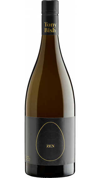 Bottle of Tony Bish Zen Chardonnay 2019 wine 750 ml