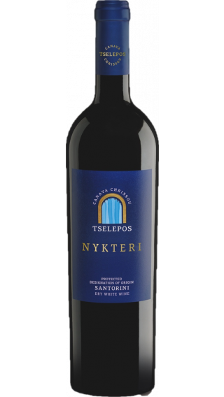 Bottle of Tselepos Nychteri 2020 wine 750 ml
