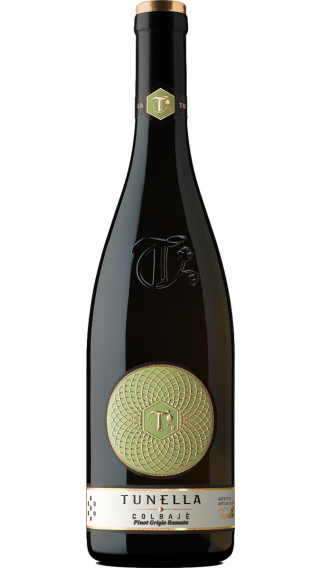 Bottle of Tunella Col Baje Pinot Grigio 2020 wine 750 ml
