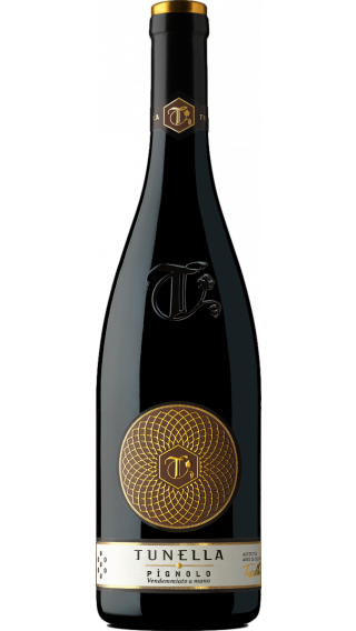 Bottle of Tunella Pignolo 2016 wine 750 ml