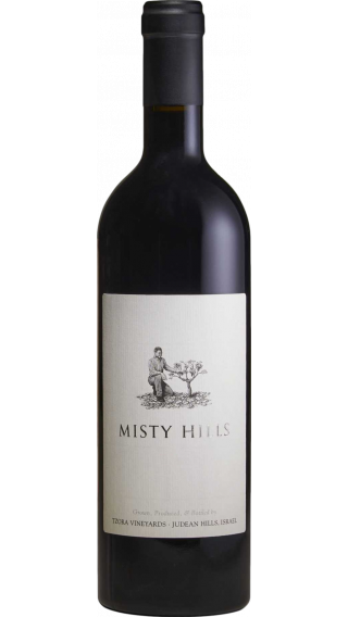 Bottle of Tzora Misty Hills 2019 wine 750 ml