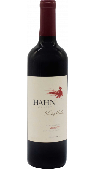 Bottle of Hahn Merlot 2013 wine 750 ml