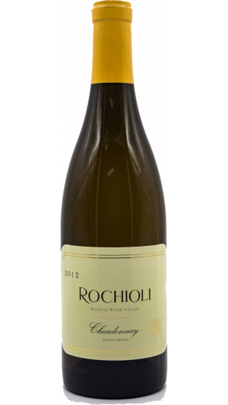 Bottle of Rochioli Estate Chardonnay 2013 wine 750 ml