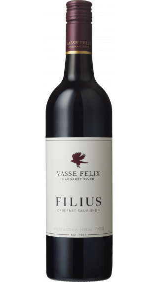 Bottle of Vasse Felix Filius Cabernet Sauvignon 2018 wine 750 ml