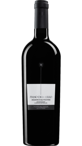 Bottle of Vigneti del Vulture Piano del Cerro Aglianico 2019 wine 750 ml