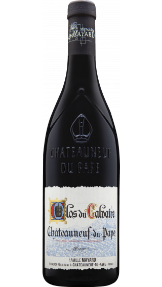 Bottle of Vignobles Mayard Clos du Calvaire Chateauneuf du Pape 2020 wine 750 ml