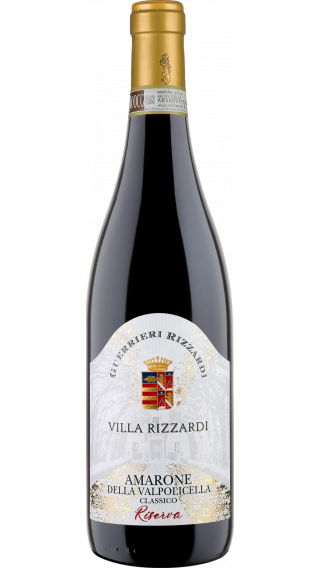 Bottle of Villa Rizzardi Amarone Della Valpolicella Riserva 2015 wine 750 ml