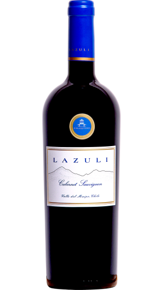 Bottle of Vina Aquitania Lazuli Cabernet Sauvignon 2017 wine 750 ml