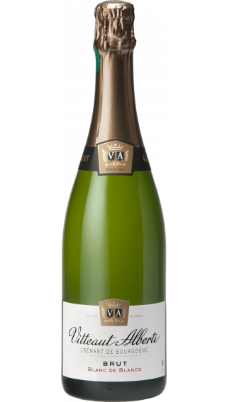 Bottle of Vitteaut-Alberti Cremant de Bourgogne Blanc de Blancs Brut wine 750 ml