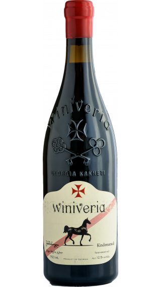 Bottle of Winiveria Kindzmarauli 2019 wine 750 ml