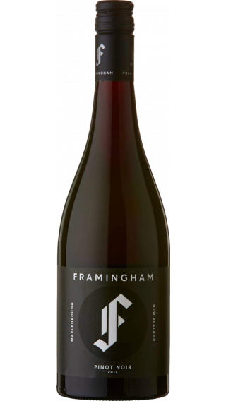 Bottle of Framingham Pinot Noir 2017 wine 750 ml