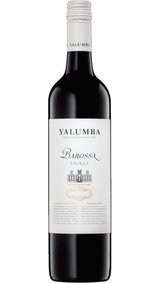 Bottle of Yalumba Barossa Shiraz 2018 wine 750 ml