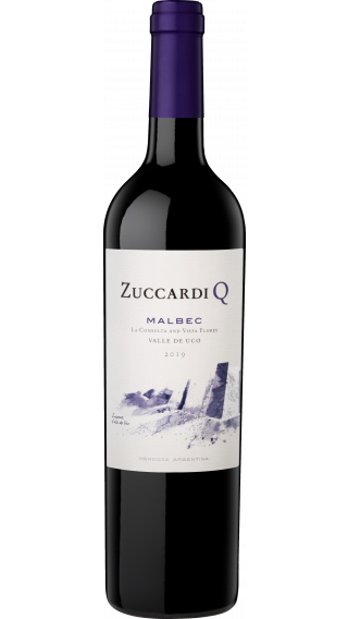 Bottle of Zuccardi Serie Q Malbec 2018 wine 750 ml