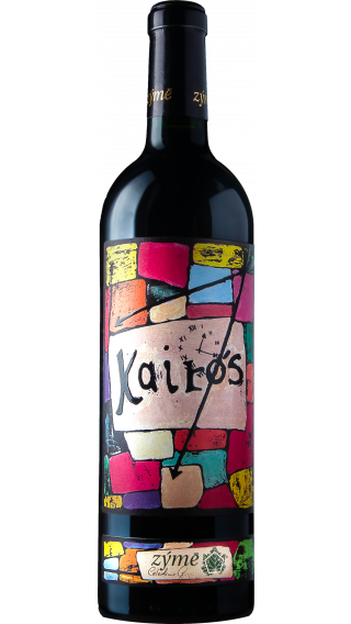 Bottle of Zyme Kairos 2017 wine 750 ml