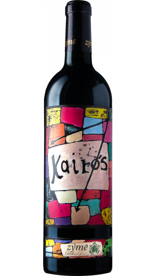 Bottle of Zyme Kairos 2018 wine 750 ml