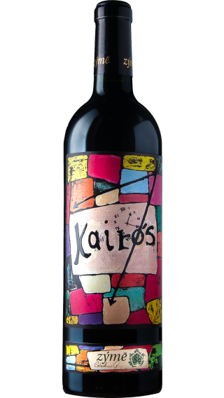 Bottle of Zyme Kairos 2019 wine 750 ml
