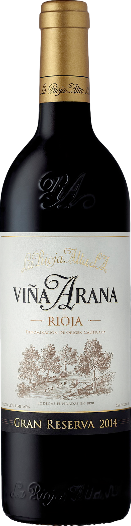 La Rioja Alta Gran Reserva Vina Arana 2014