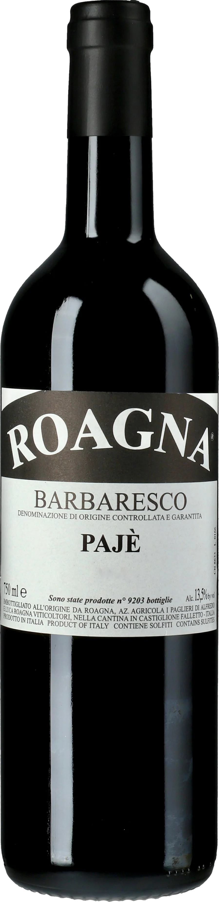 Roagna Barbaresco Paje 2017