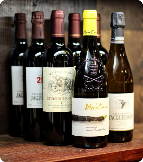 Wine selection with full control