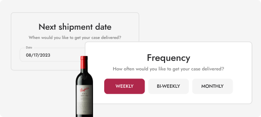 Decide how often you'd like delivery